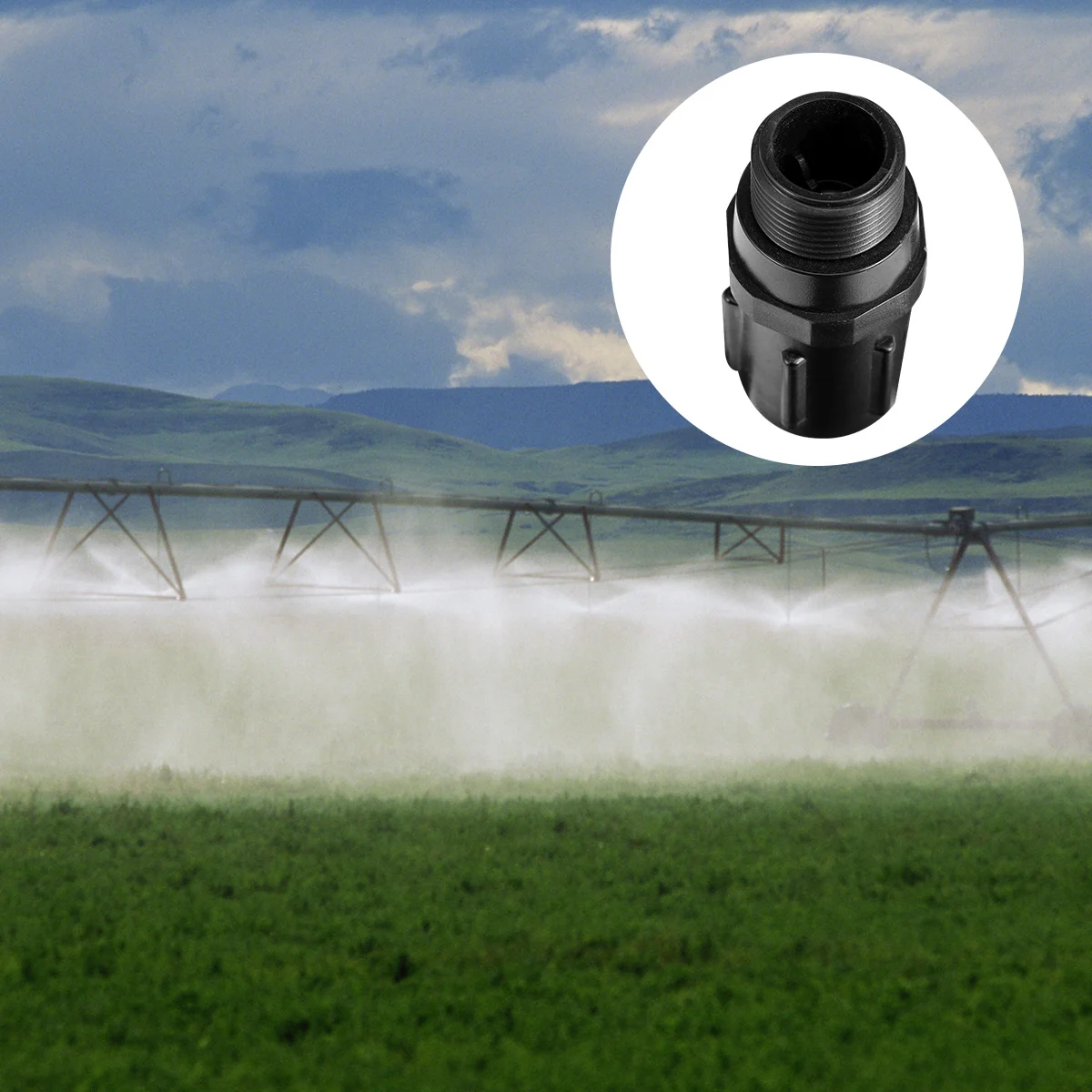 

Nozzle Threaded Interface Travel Water Hose 3/ 4 Inch Drip Irrigation Regulator