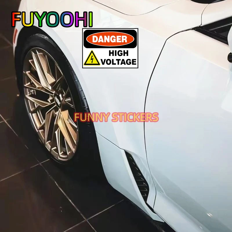 Автомобильная наклейка FUYOOHI водонепроницаемая виниловая на шлем высокой