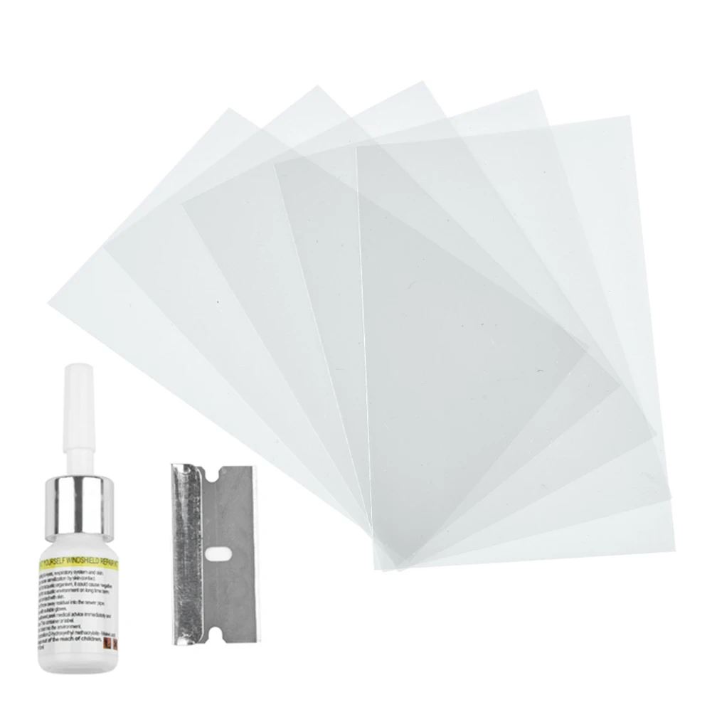 

DIY Car Windshield Repair Fluid Tool Windscreen Casement Glass Nano Repair Scratch Resin Kit Glass Tools Car Window Repair Parts