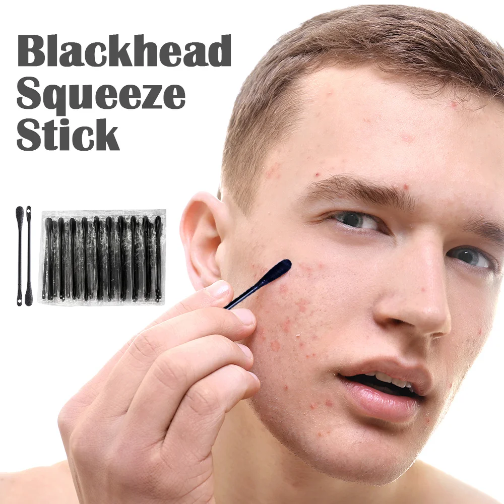 

50/20pcs Disposable Blackhead Removal Cotton Swab Cleansing Pimples Acne Cotton Swabs Multifunctional Cotton Swab Earwax Earpick