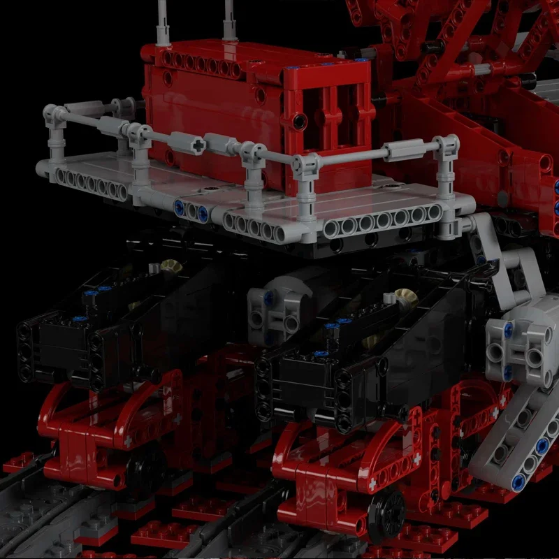 НОВЫЙ Testarossa MOC- 195537 Инженерная машина SK6000 Кольцевой кран RC Дистанционное