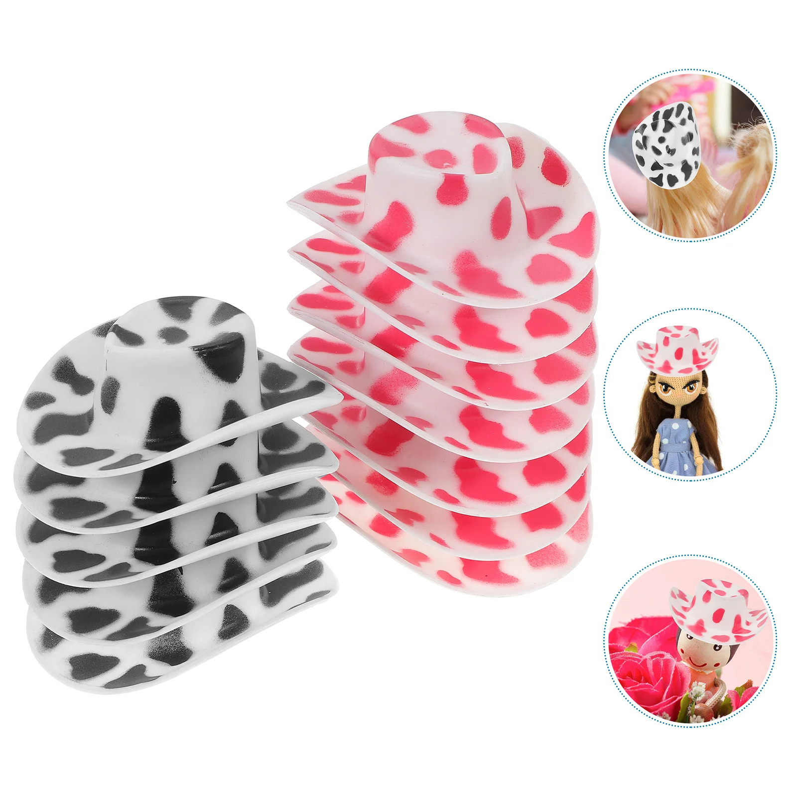 

40Pcs Decorative Mini Hat Novelty Miniature Hat Decoration Mini House Prop Small Hat Decor