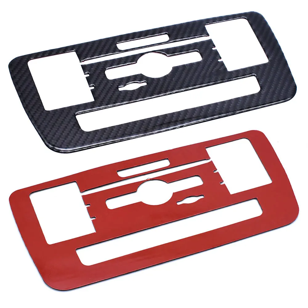 Наклейка из углеродного волокна автомобильный компакт-диск панель управления