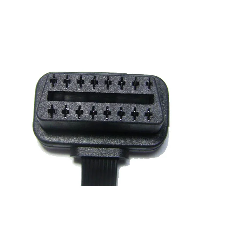 5 шт./лот OBDII OBD2 M до 2F 16-контактный Удлинительный кабель папа-мама
