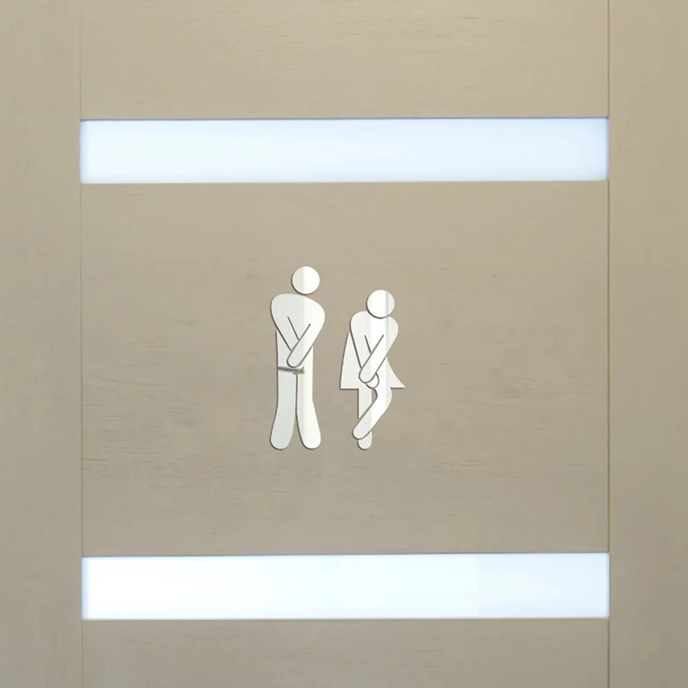 3D наклейка на унитаз &quotсделай сам&quot дневные знаки наклейки для туалета уборной