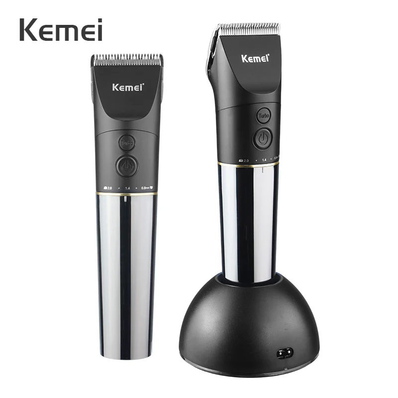 

Kemei Electric Hair Clipper 2000mAh Large Capacity Battery Fast Charging Professional Cordless Electric Hair Trimming Tool 40D