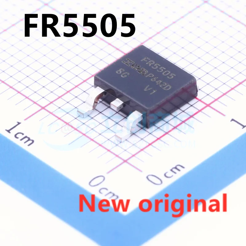 

10PCS FR5505 IRFR5505TRPBF TO-252-3 55V 18A Field effect tube (MOSFET) P channel Transistor chip New original