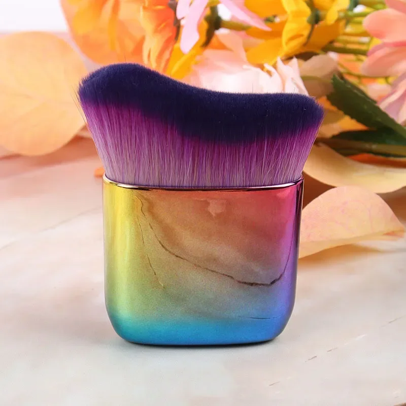 Кисть для тела Щетка шеи тонального кремаНовая супермягкая щетина