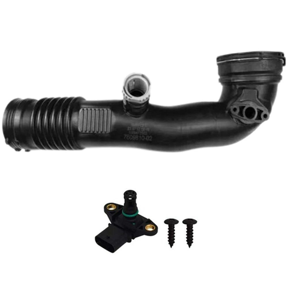 

13717609810 Turbocharged Tube Air Pipe with Sensor for BMW 7 Series X6 F01 F02 E71 Intake Hose Inlet Air Guide Tube