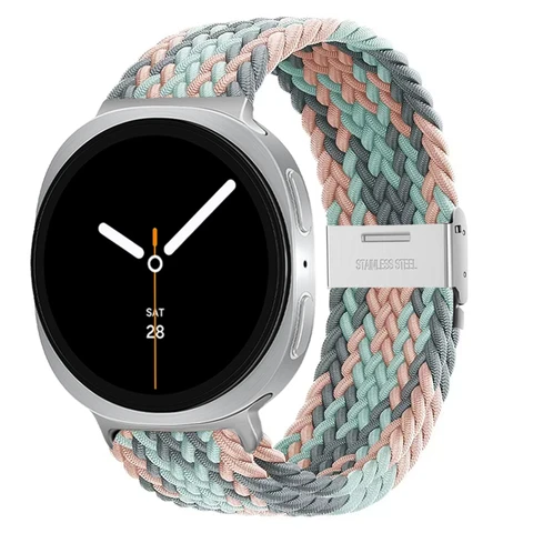 Lerxiuer Эластичный нейлоновый ремешок для Samsung Galaxy Watch 8