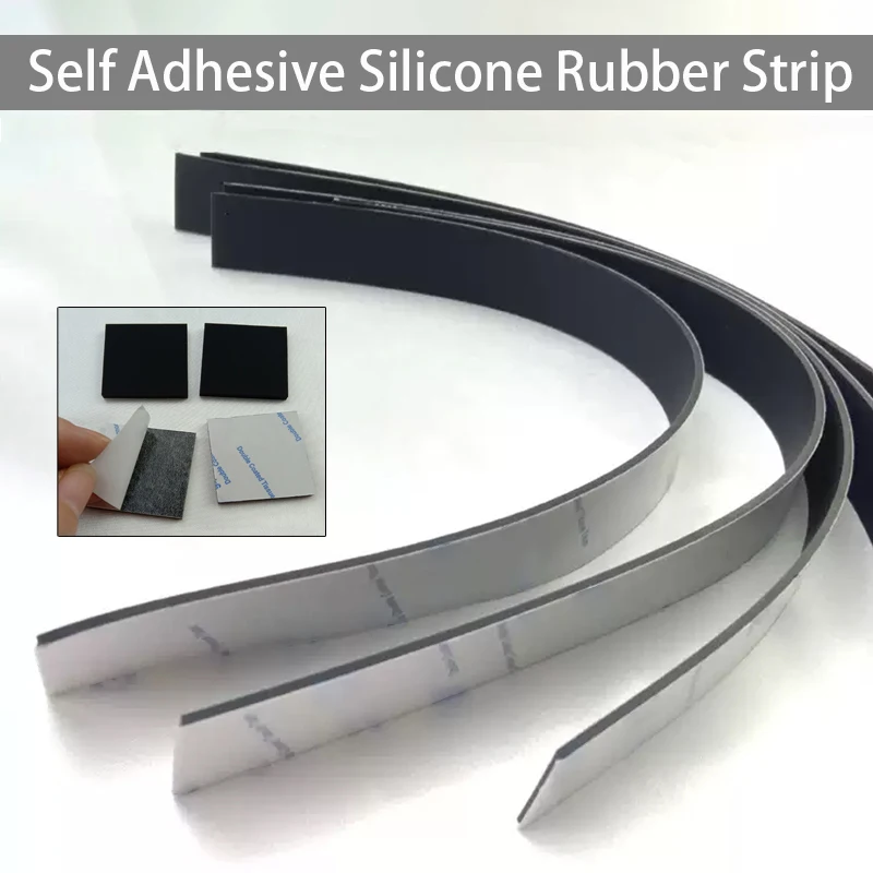 

Черная самоклеящаяся силиконовая прокладка 300мм