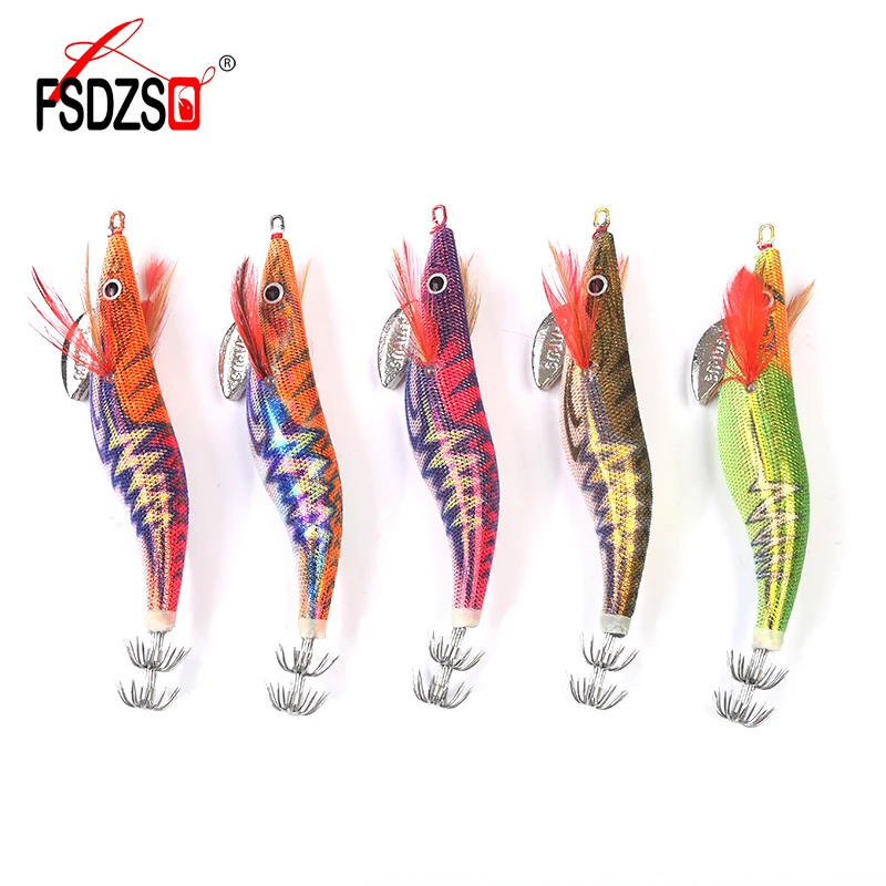

FSDZSO 2022 NEW Luminous Floating Squid Jig 20g 130mm Eging Fishing Squid Lure Artificial Bait for Fishing Squid Octopus
