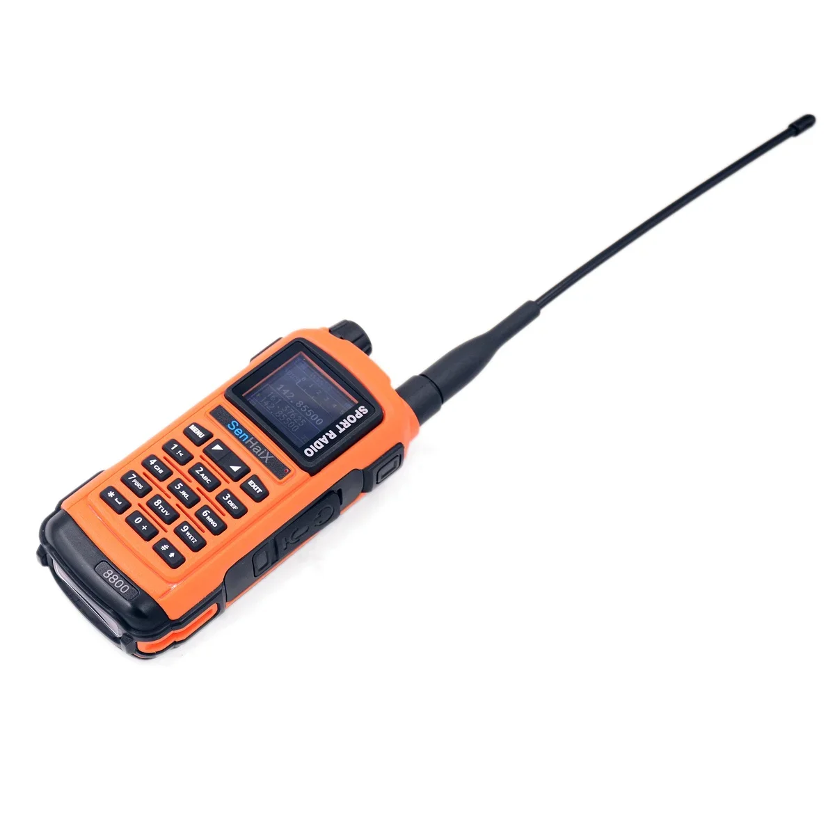 SENHAIX GP8800 Двустороннее радио VHF UHF Водонепроницаемый порт USB типа C RGB Светодиодная
