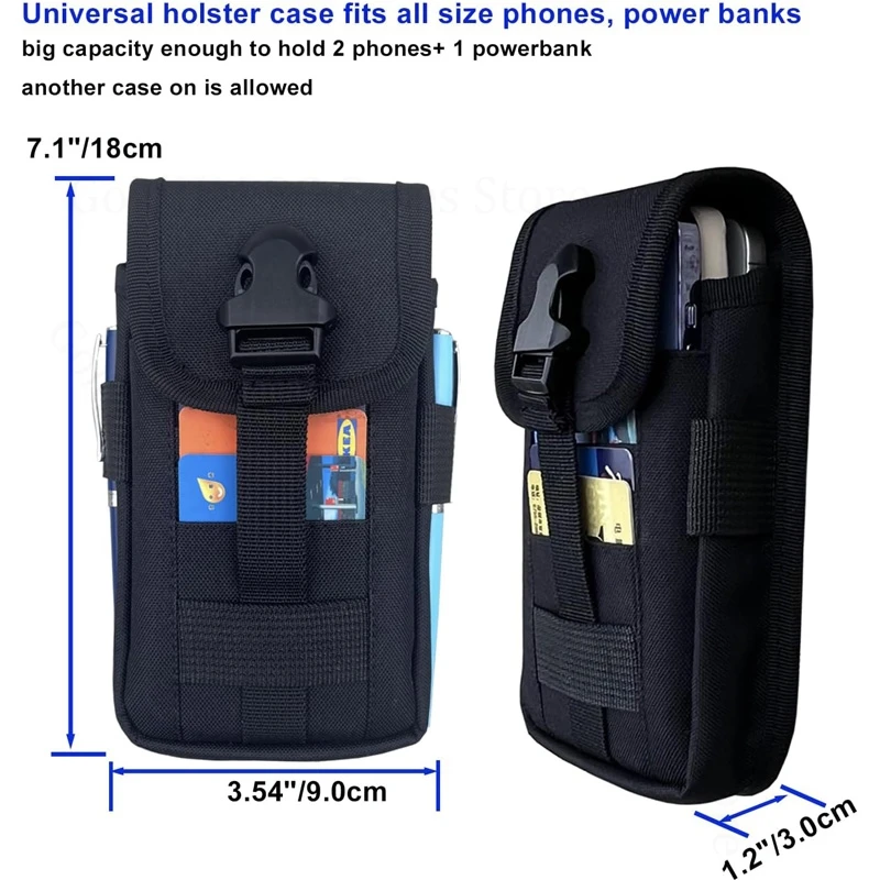 Фото Чехол-кошелек на пояс для Cubot Pocket 3, Cubot Max 5, 3, 2, S9, S308, S550 Pro, KingKong Ace 5, 3, 2 №4