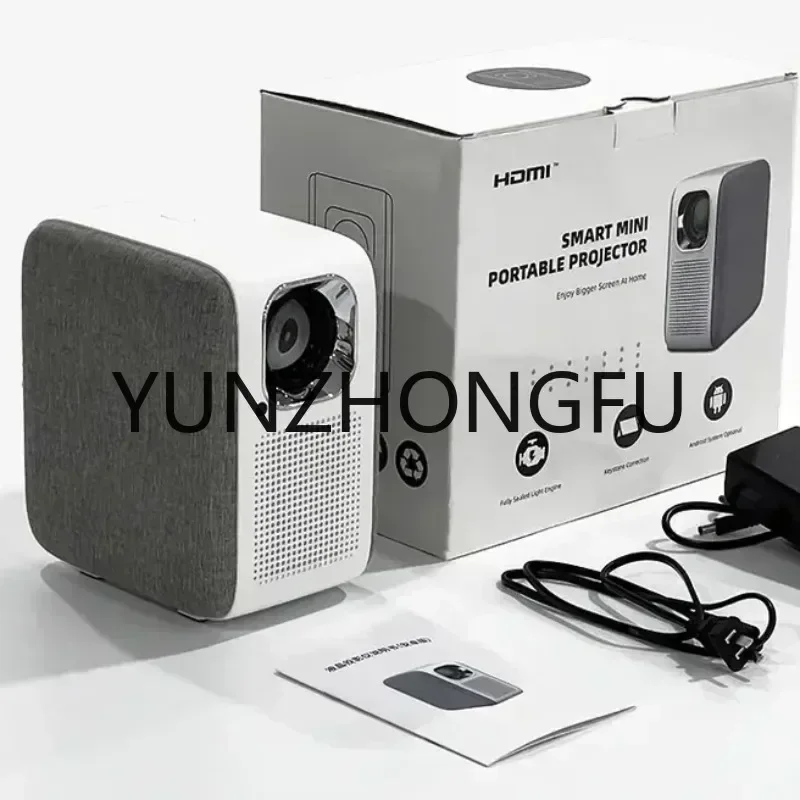 Портативный мини-проектор Touyinger H6 pro 4k usb для кинотеатра