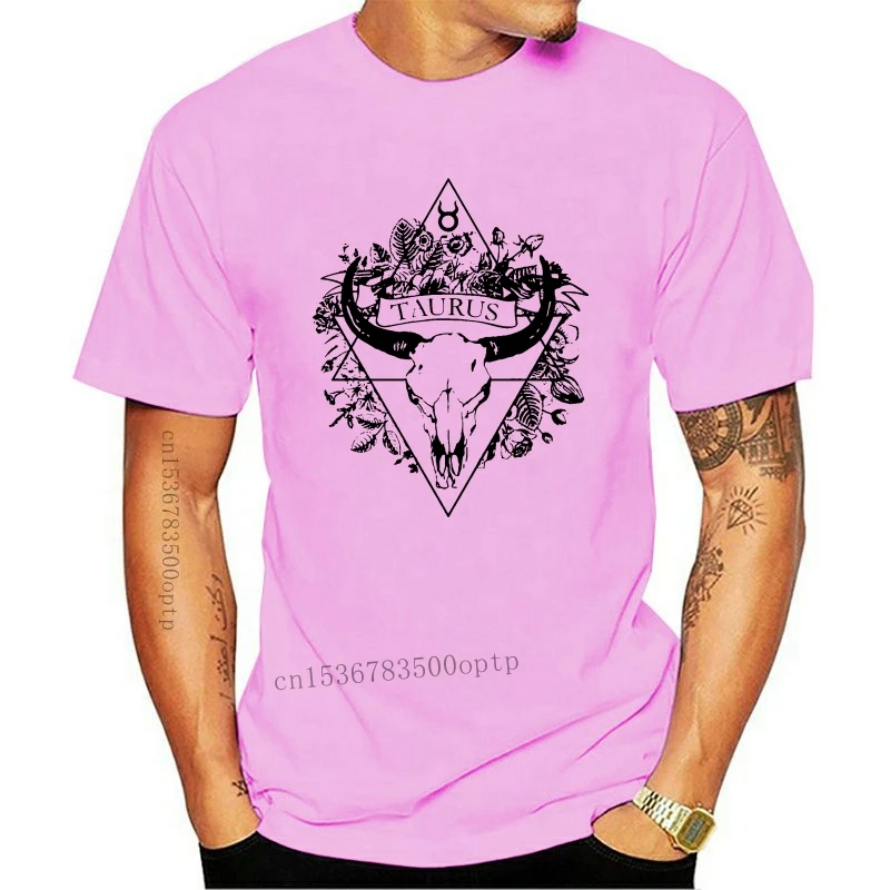 

Новая мужская футболка с принтом в виде Телец