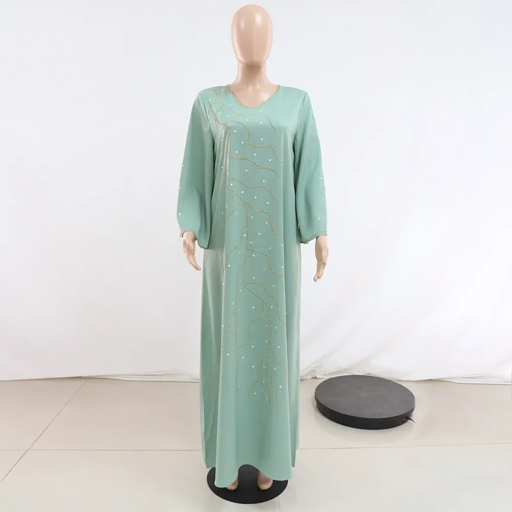 Ид Мубарак хиджаб мусульманское модное платье женское Дубай Абая кимоно с