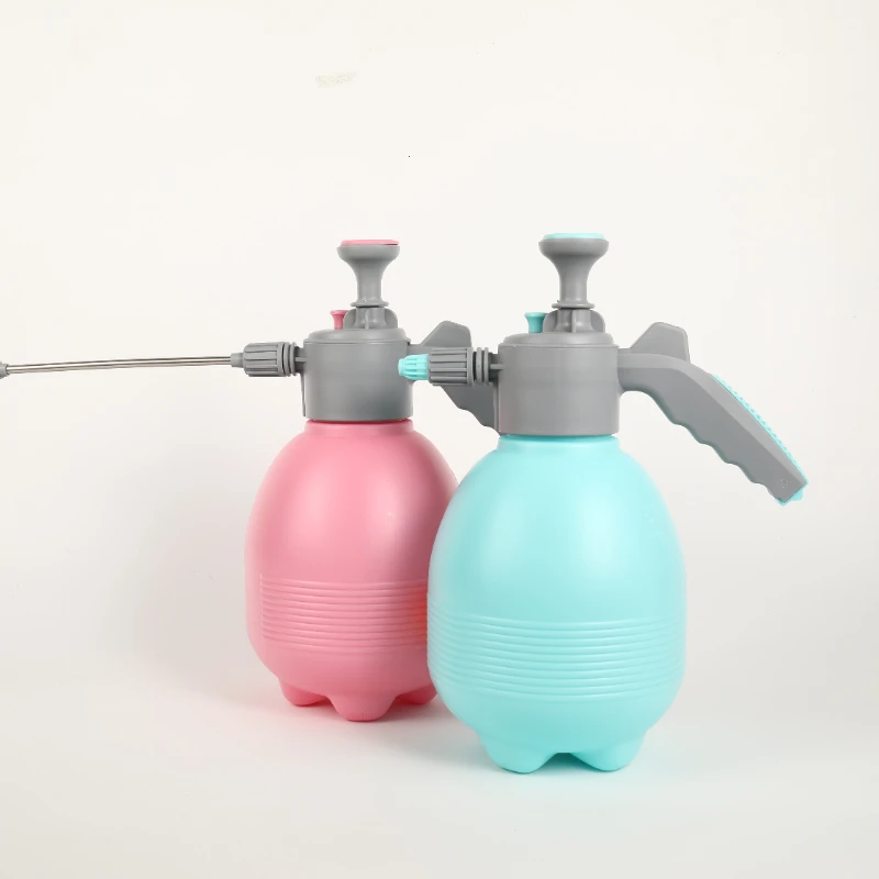

2L Hand Pressure Trigger Sprayer Bottle Adjustable Copper Nozzle Head Manual Air Compression Pump Spray Bottle Garden Tool