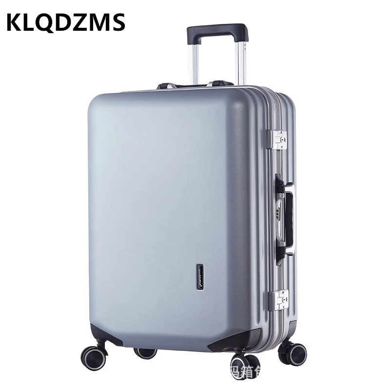KLQDZMS Ultra-Light Luggage Single Trolley Suitcase Universal Wheel Password Box 20 Inch Men's And Women's Luggage 22