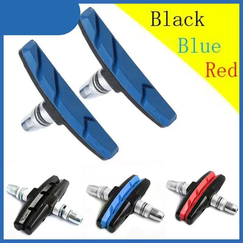 

Cycling V Brake Holder Pads Long-lasting Performance Durable Silent Brake Pads For Bicycles Brake Rubber Rubber Pad Brake Shoe
