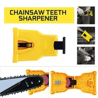 chainsaw teeth sharpener whetstone portable bar mount fast grinding electric power chain sharpening grinder woodworking tools