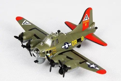 Фото Сборная модель самолета mPLANE-001 MENG Q Edition B-17G Bomber, развивающая игрушка для детей и любителей хобби №5