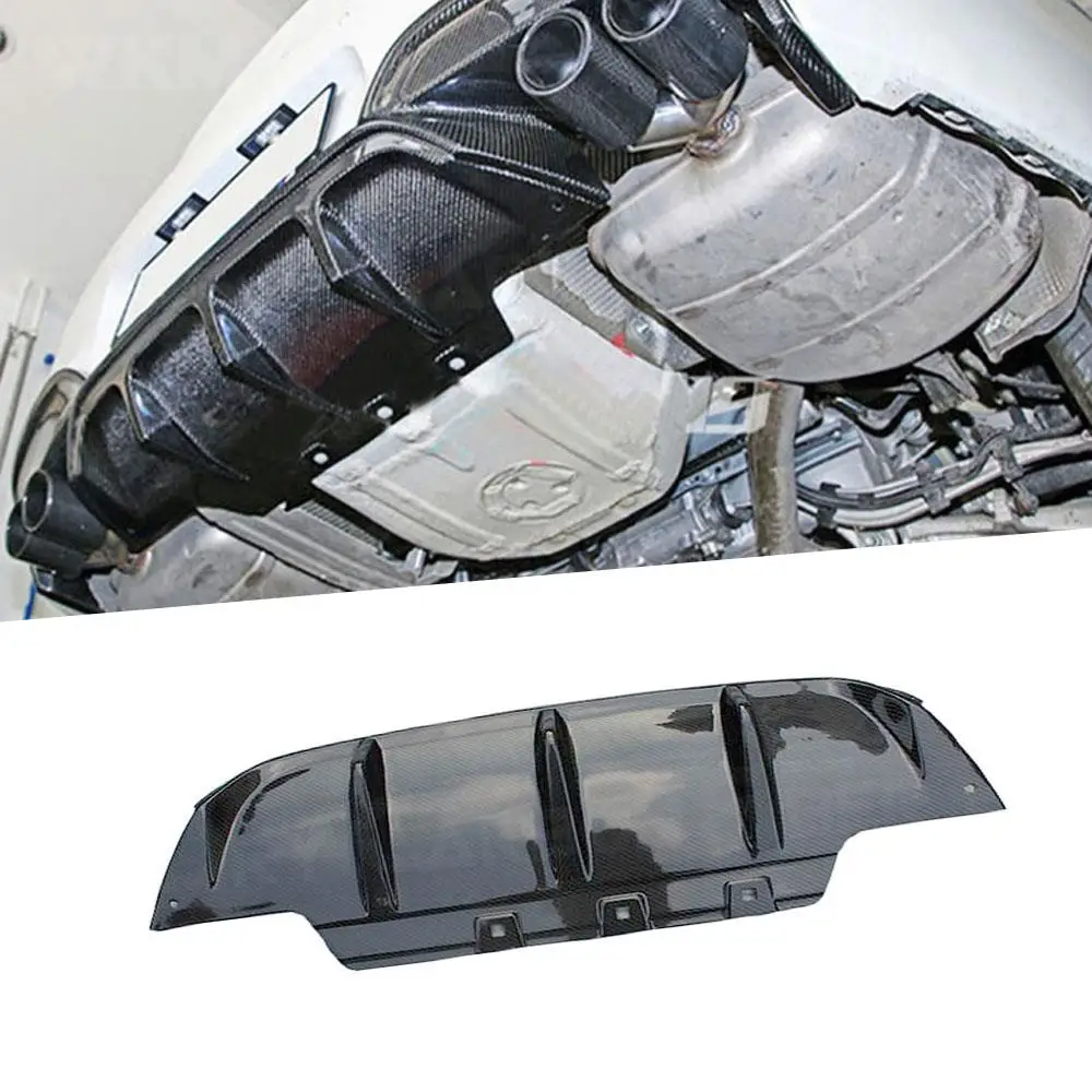 Задний бампер из углеродного волокна диффузор для BMW 6 серии F06 F12 F13 M6 2012-2017 задний