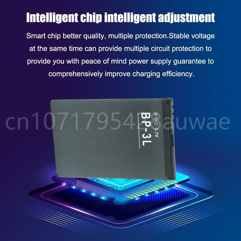 BP-3L BP3L BP 3L литий-ионный аккумулятор для Nokia 710 610 510 303 603 3030 BL3L BL аккумуляторы