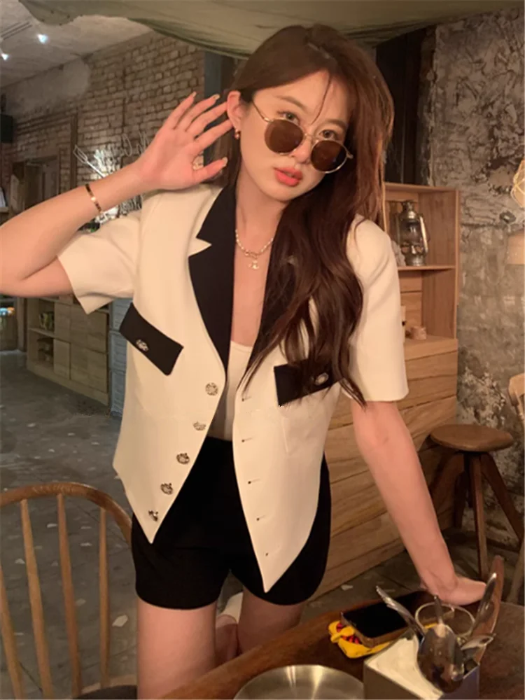 Высококачественные короткие женские шорты Fried Street новинка лета 2024 изящный