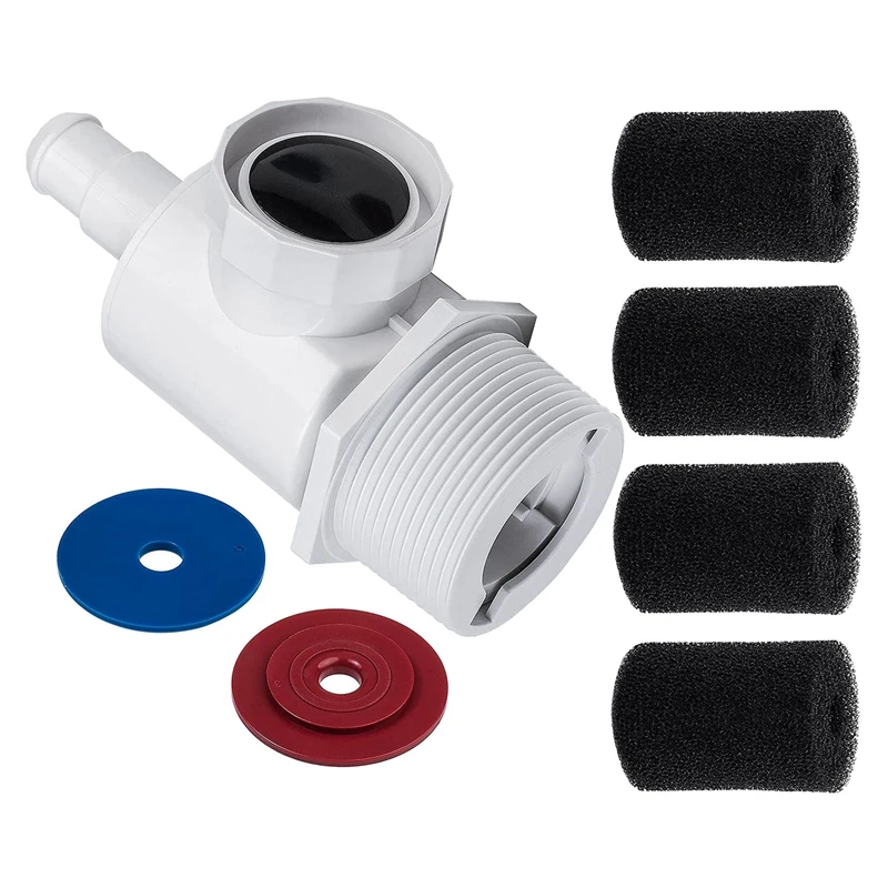 

Pool Cleaner 9-100-9001 UWF Connector & 4PCS 9-100-3105 Sweep Hose Replacement Part,For Polaris 380 280 180 Pool Cleaner