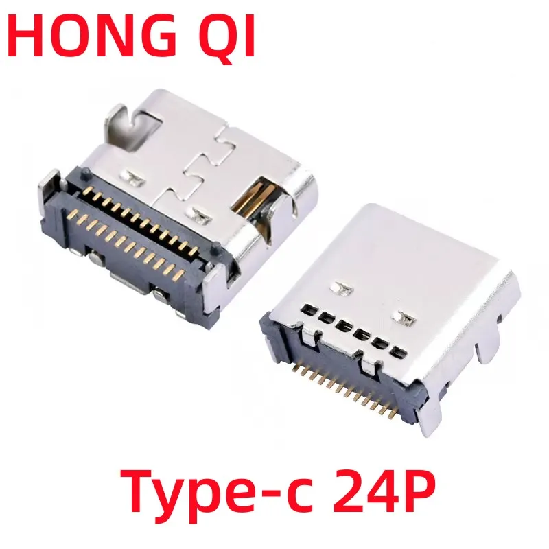 

2 шт. Тип C Micro 24Pin USB 3,1 двухрядный на плате гнездовой порт разъем хвостовой разъем для телефона PD Быстрая Зарядка разъем для передачи данных