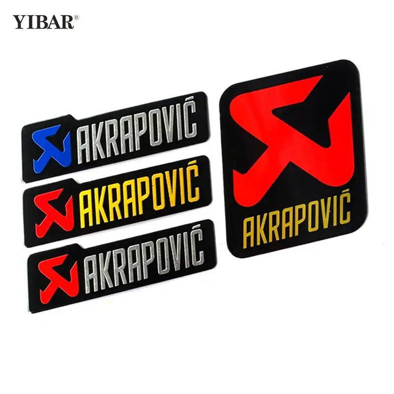 

NEW HOT Exhaust Pipe High Temperature Resistant Metal Aluminum Waterproof Sticker