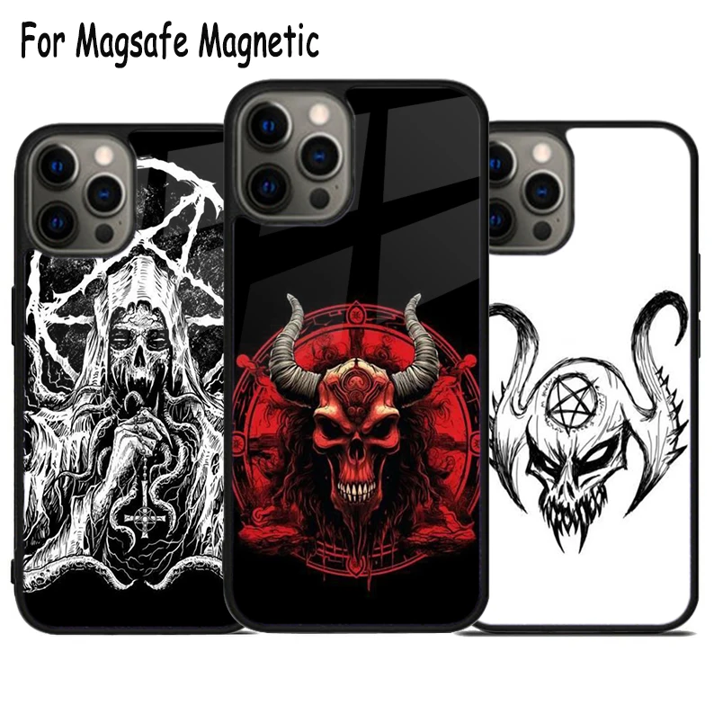 Магнитный чехол-бампер для iPhone 15 16 14 13 11 12 Pro Max Plus