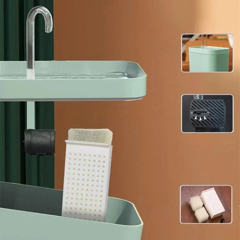 Электрическая поилка-фонтанчик для кошек бесшумная емкость с автоматическим