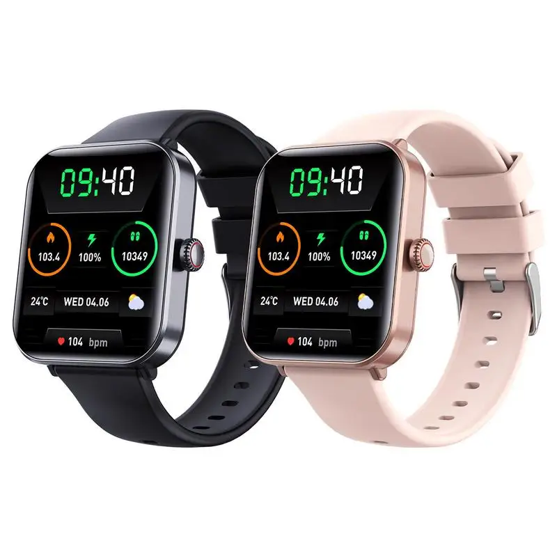 

Smart Watch For Women Men F57Pro Non-invasive Blood Pressure Test Smart Watch 1.9 Inch Water Proof Smartwatch For Running