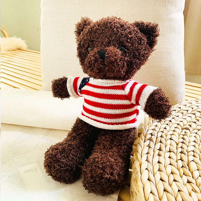 Игрушка плюшевая в виде медведя Тедди милая кукла-обнимашка кукла для девушки