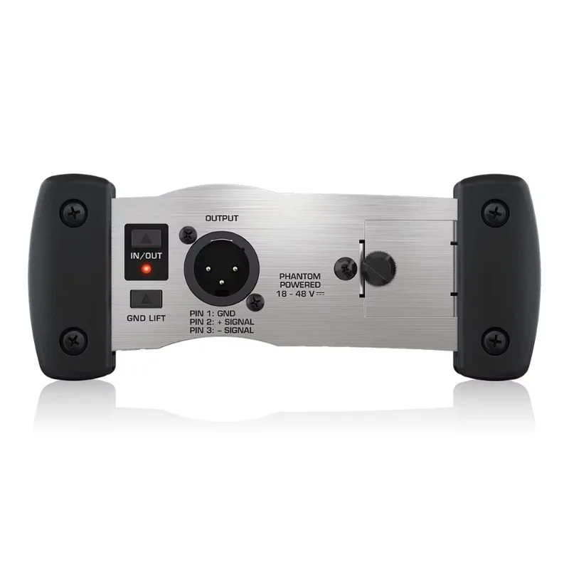 Фото Behringer DI100 Ultra-DI: 1-канальный активный DI-бокс для микрофонов и музыкальных инструментов, аудиооборудование для PA-систем №2