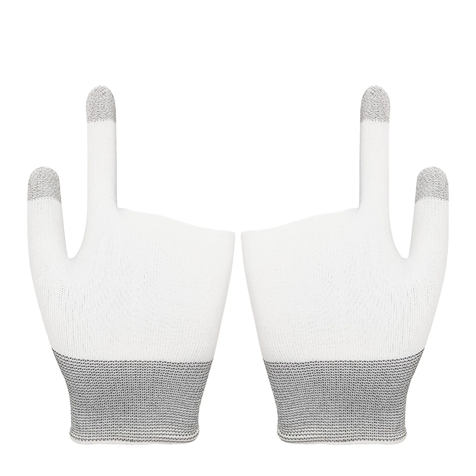 

Gaming Thumb Sleeves Game Finger Sleeves 1 Pair Two-Finger Gloves For Mobile Game Controllers Accurate And Sensitive Anti-Sweat