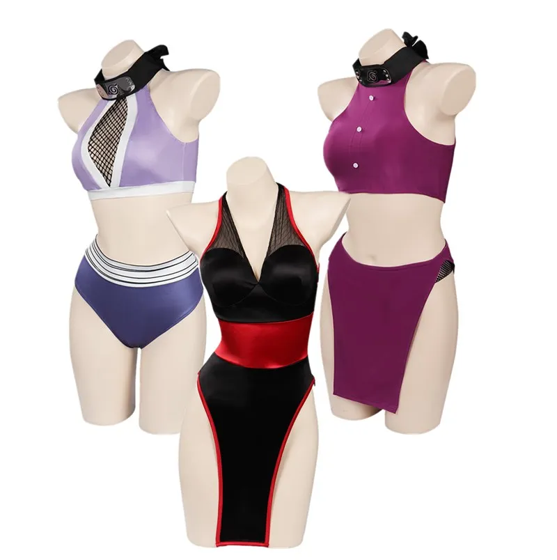 

5th Hokage Tsunade Cosplay Costume Swimsuit Outfits Halloween Carnival Suit