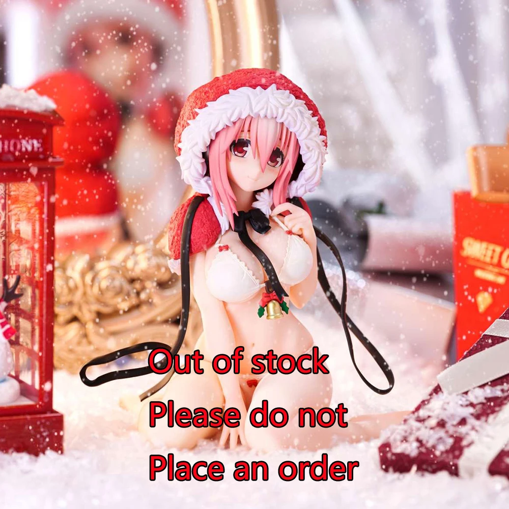 Рождественский купальник Alter Sexy Girl Nitro Super Sonico Santa Ver. 1/7 ПВХ Фигурка Взрослых
