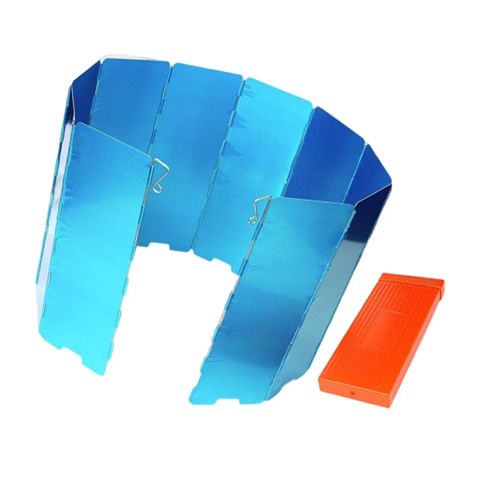 Складной ветрозащитный экран 10 тарелок ветрозащитная панель для плиты кемпинга