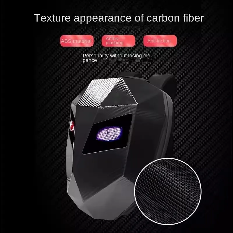 LED rycerz plecak rowerowy z oczkiem kask motocyklowy Mochilas para motocicletas wodoodporne torby na laptopa tornister Saco Moto