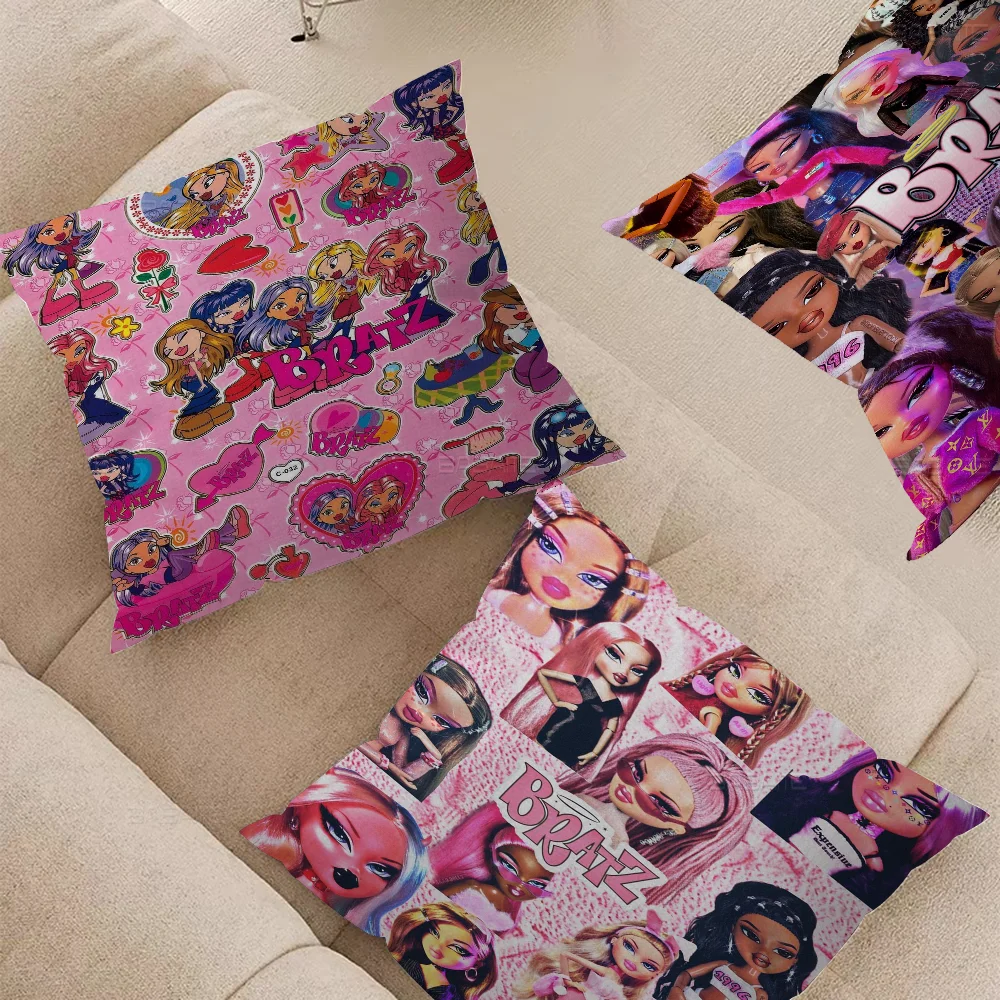Прекрасная подушка D-Doll-Bratzes аниме-подушка диван-кровать чехол для подушки 45x45 см