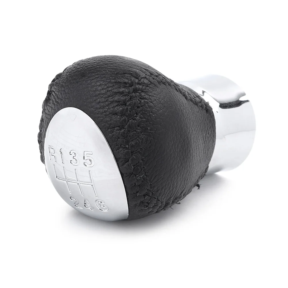 6-скоростная ручка переключения передач из натуральной кожи для Mazda 3 5 6 Axela Cx-5 2016