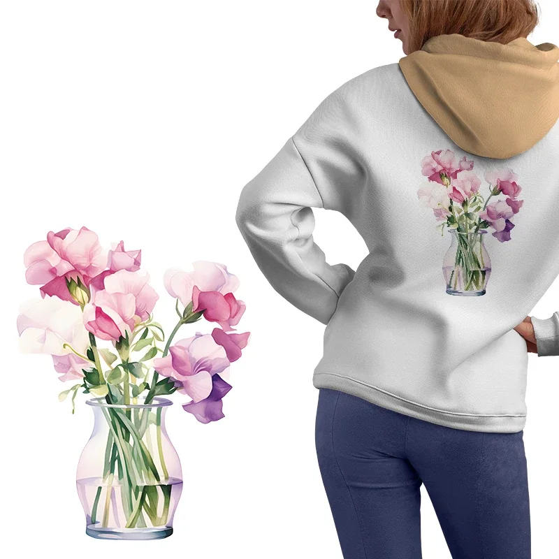 Термонаклейки акварельные с рисунком тофу пудинга термонаклейки DTF