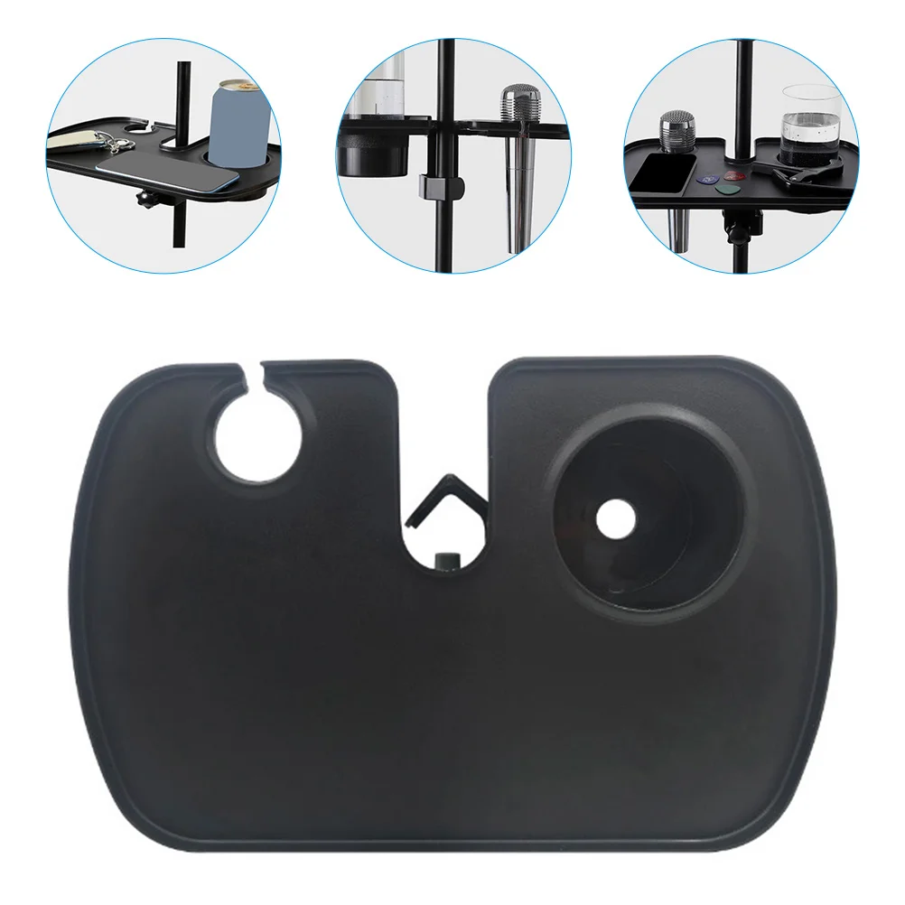 

Mic Stand Tray Microphone Stand Bracket Live Broadcast Sound Tray Shelf Holder