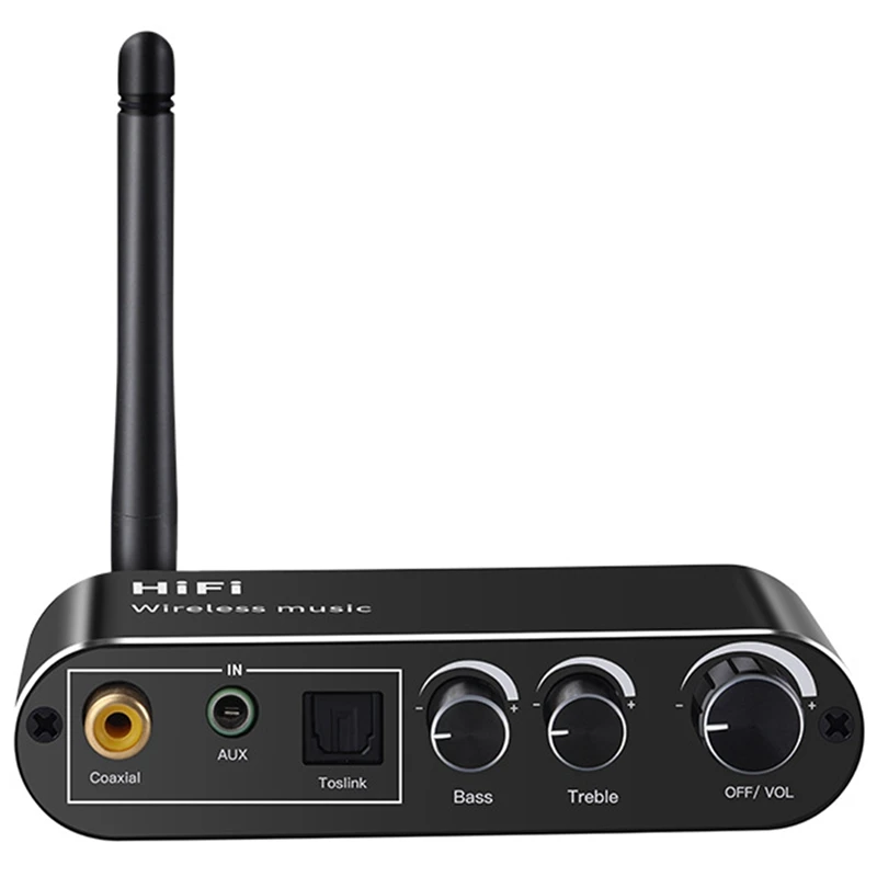 

NFC Bluetooth 5.0 Audio Receiver Transmitter Wireless Stereo Bluetooth Audio Adapter NFC 3.5Mm AUX RCA Music Sound Car