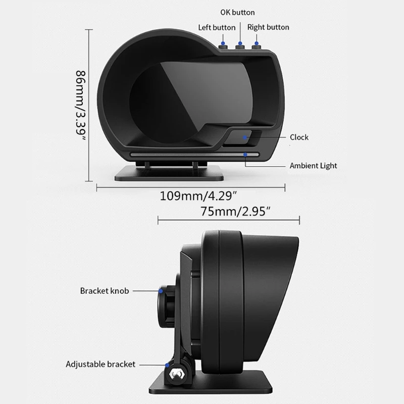 Автомобильный проекционный дисплей AP-6