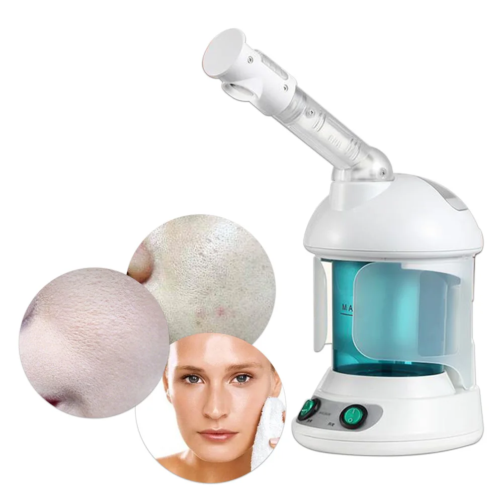 

Hot Mist Facial Steamer Face Moisturizer Humidifier Facial Sprayer Steaming Skin Ozone Sterilization Aromatherapy Face Spa Tool