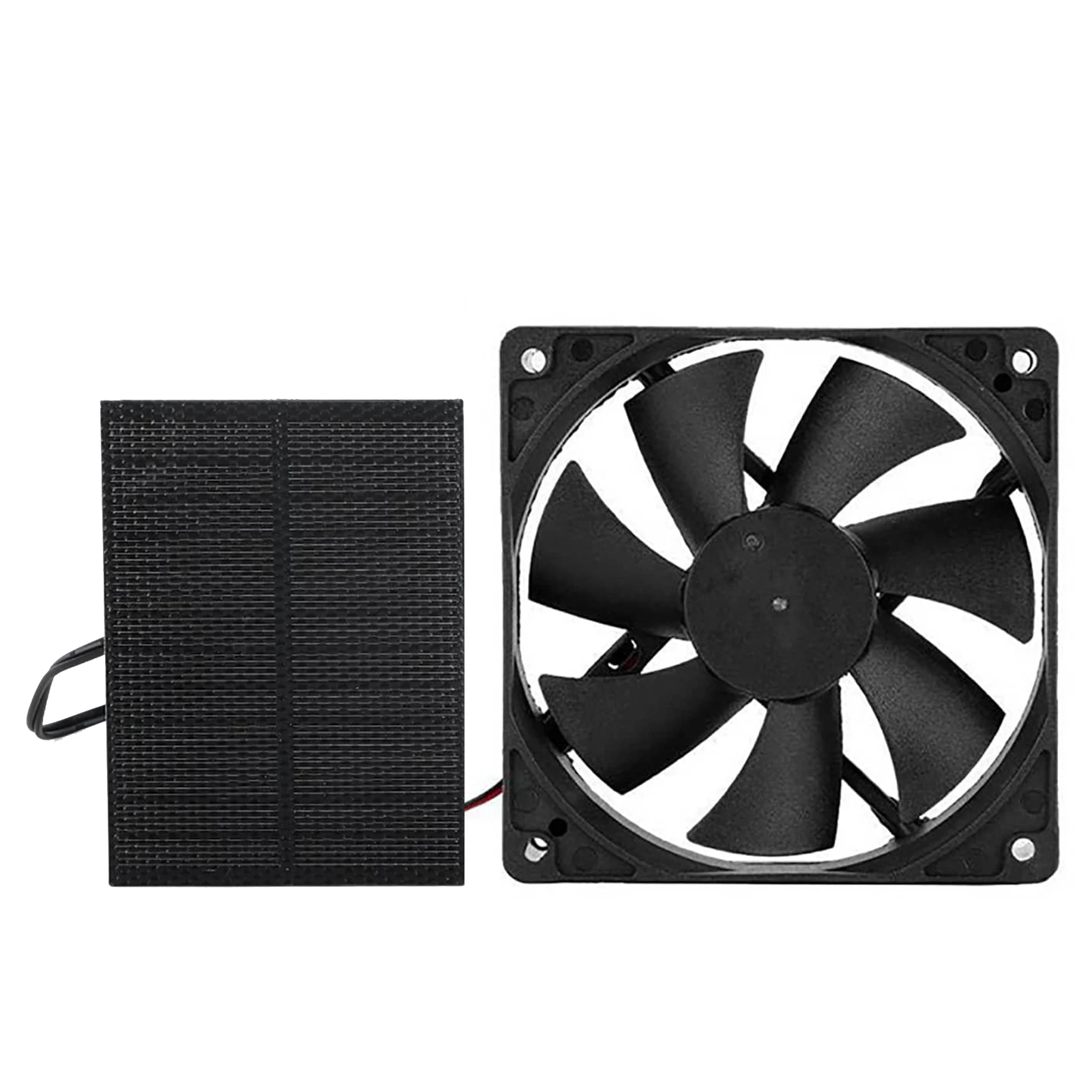 

Solar Panel Fan Waterproof Solar Panel Exhaust Fan Mini Portable Fan For Cooling Ventilation Outdoor Home Travelling Chicken